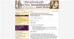 Desktop Screenshot of menschenkunde.com